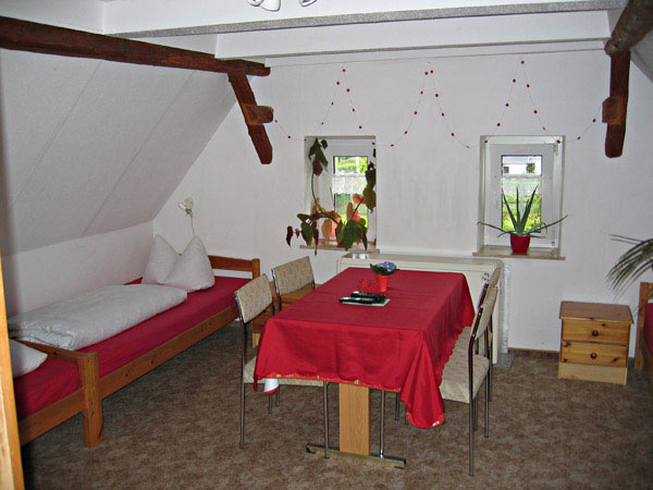 Zimmer Rot - Pension Pappelhof